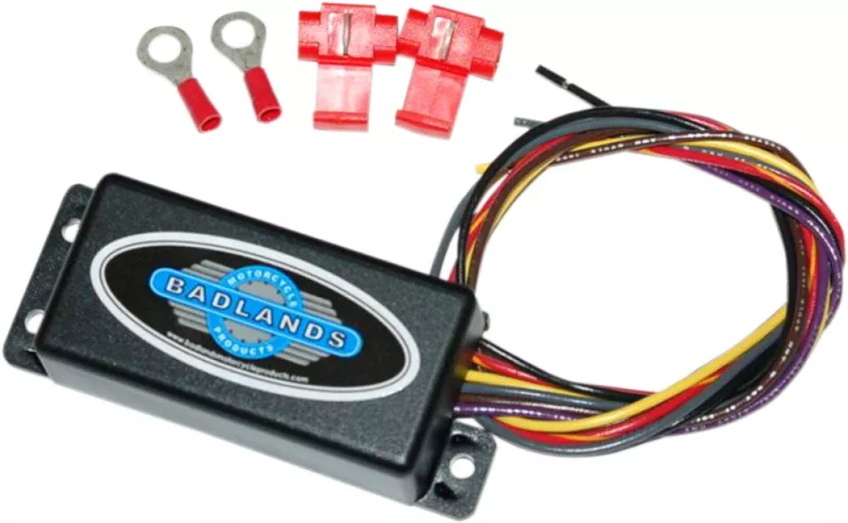 Badlands ATS-03 Automatic Turn Signal Cancelling Module Harley Deutsch 97-Up