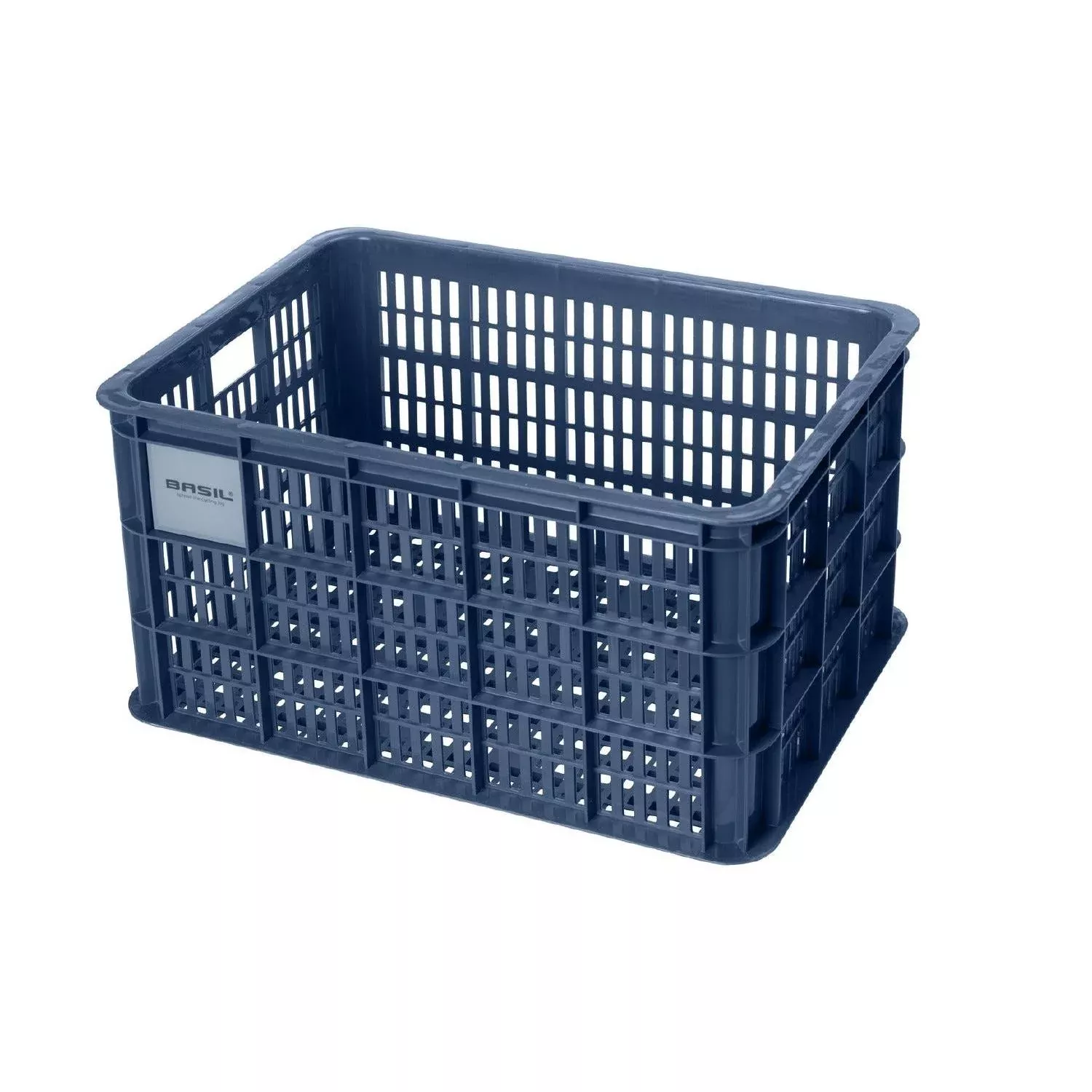 Basil Bicycle Crate 40L Blue Stone