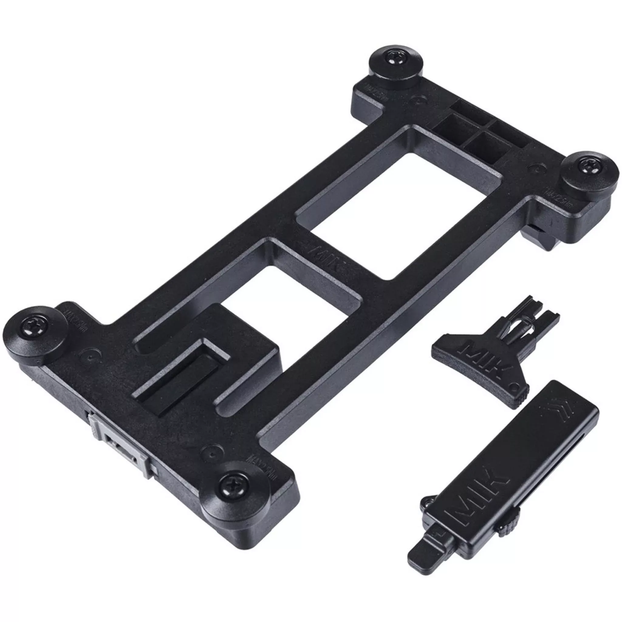 Basil MIK 2.0 Bag/Basket Lockable Adapter Plate Black