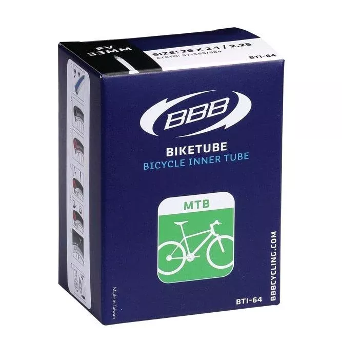 BBB Schrader Valve Tube 29 x 1.90-2.30”
