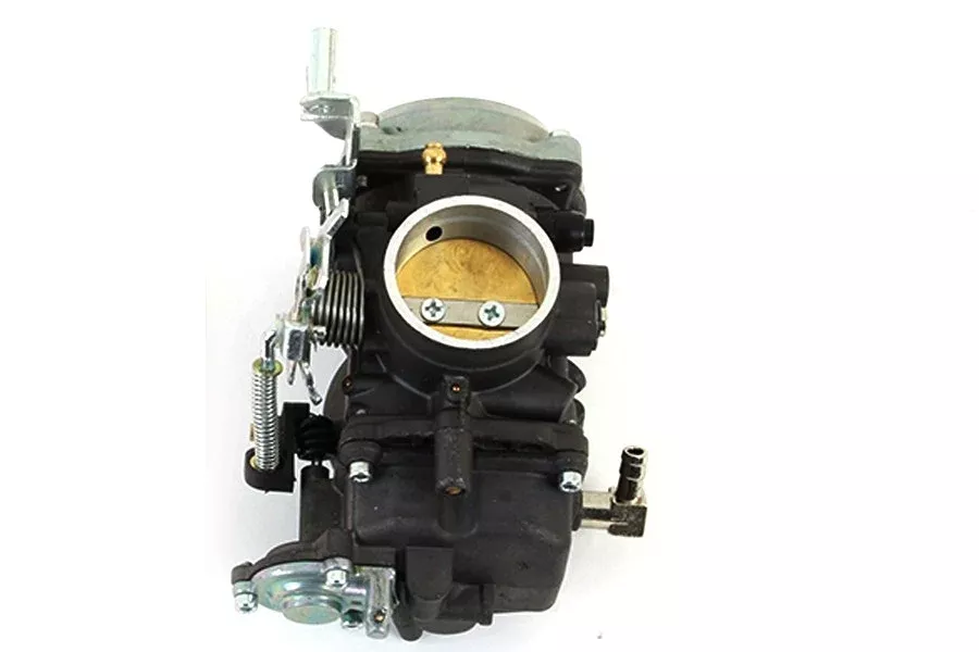 Black 40mm CV Carburetor Assembly w/o Accessories 88-17 Touring Softail FXD FXR
