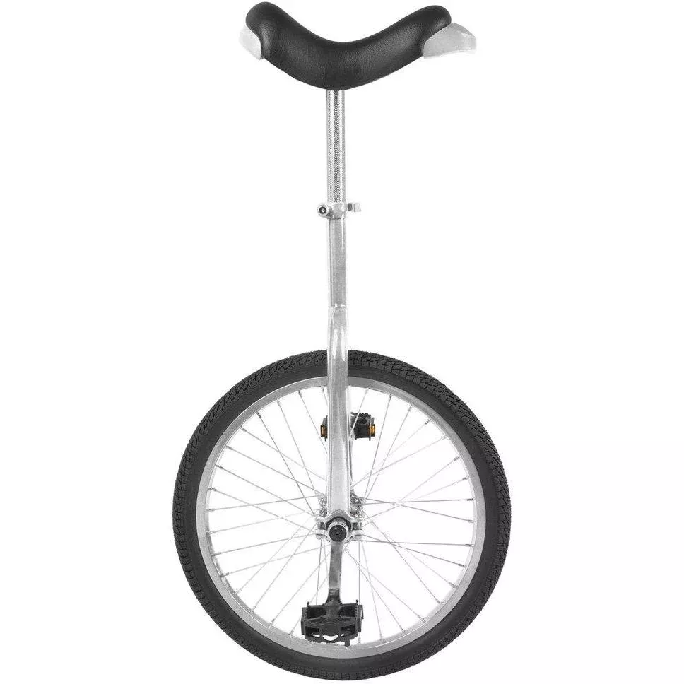 BPW Chrome Plated Steel Frame Unicycle 20”