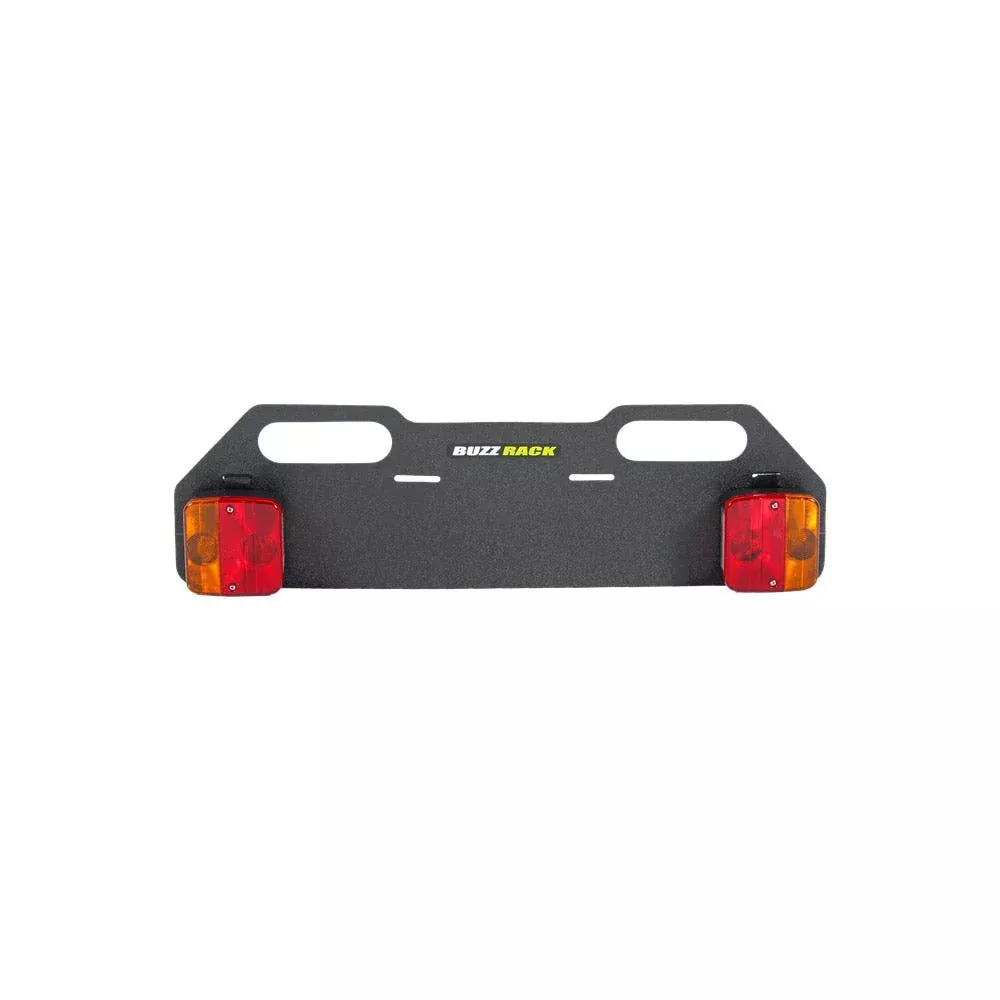 Buzzrack Univeral Plate Holder Car Rack Accessory (Suits Dual Arm Racks)