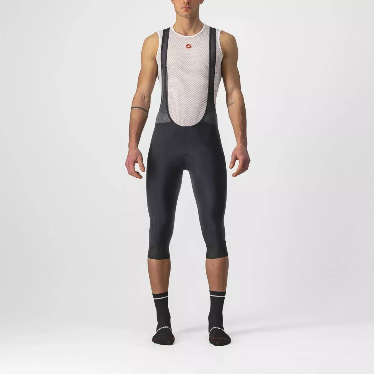 Castelli Entrata 3/4 Length Men’s Bibknicks Black