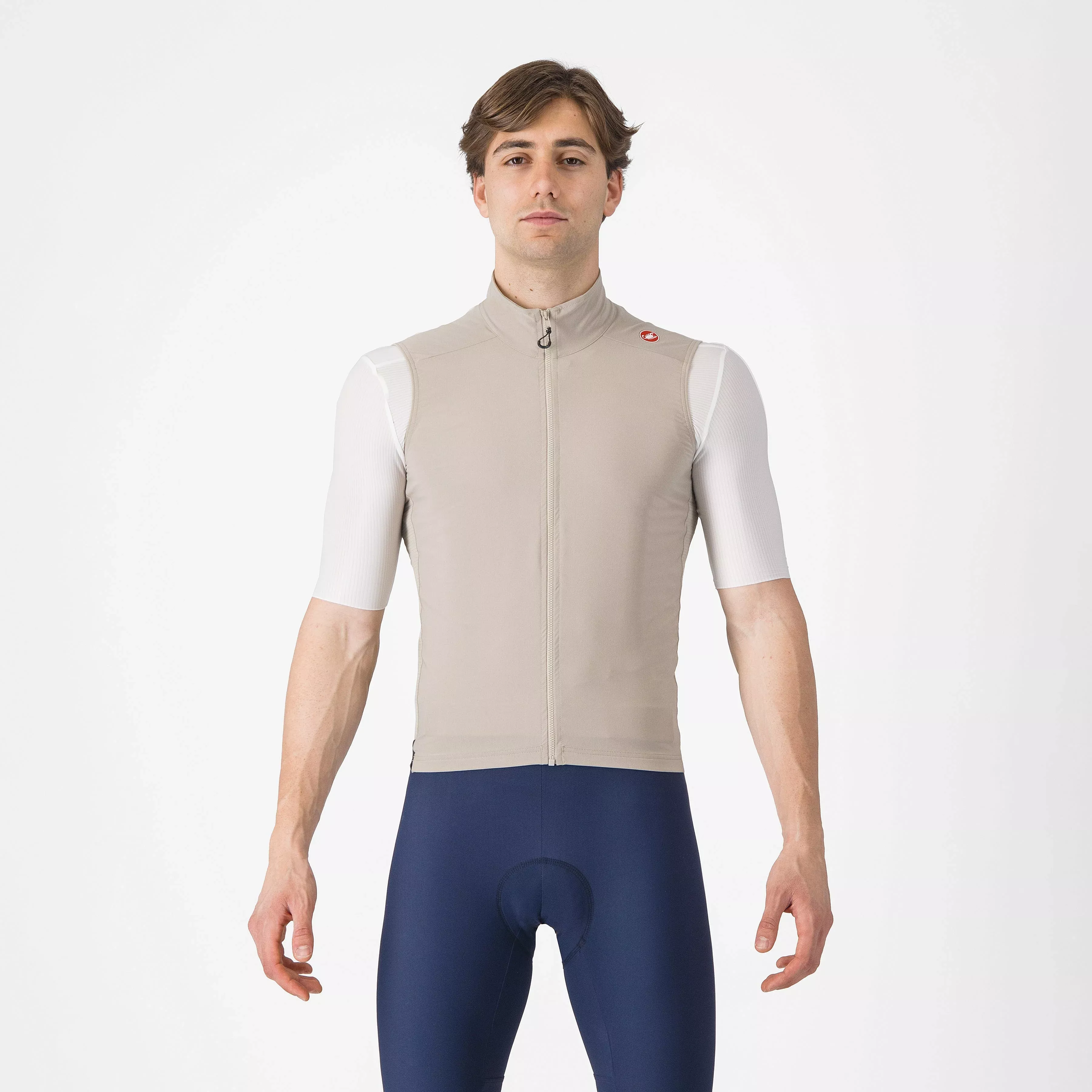 Castelli Espresso Vest Clay/Dark Grey