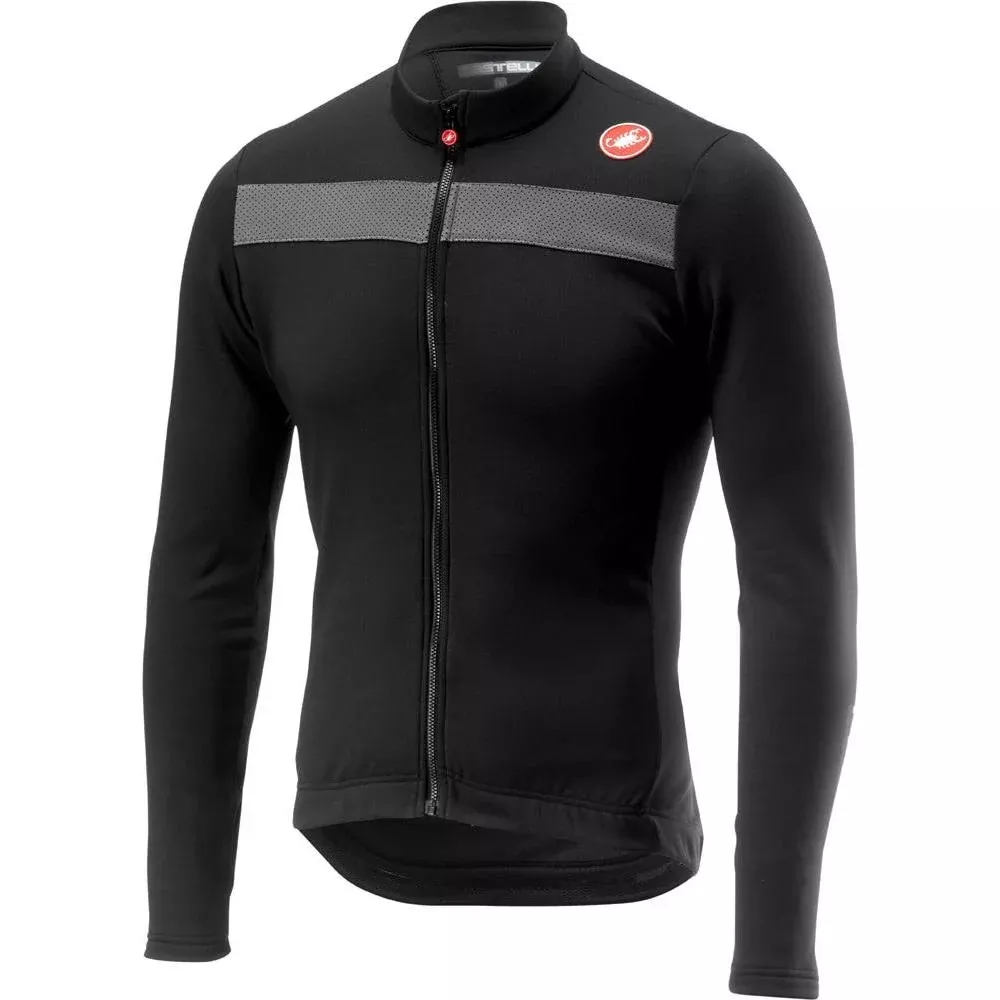 Castelli Puro 3 Thermal Long Sleeve Jersey Black