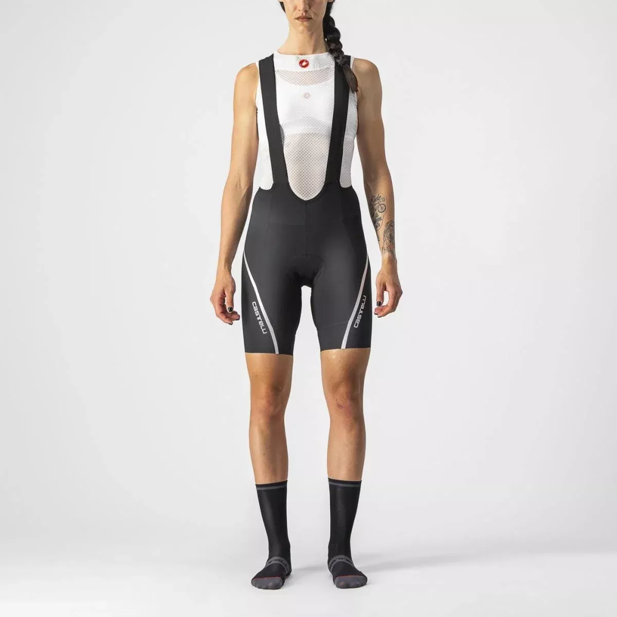 Castelli Velocissima 3 Women’s Bibknicks Black/Silver