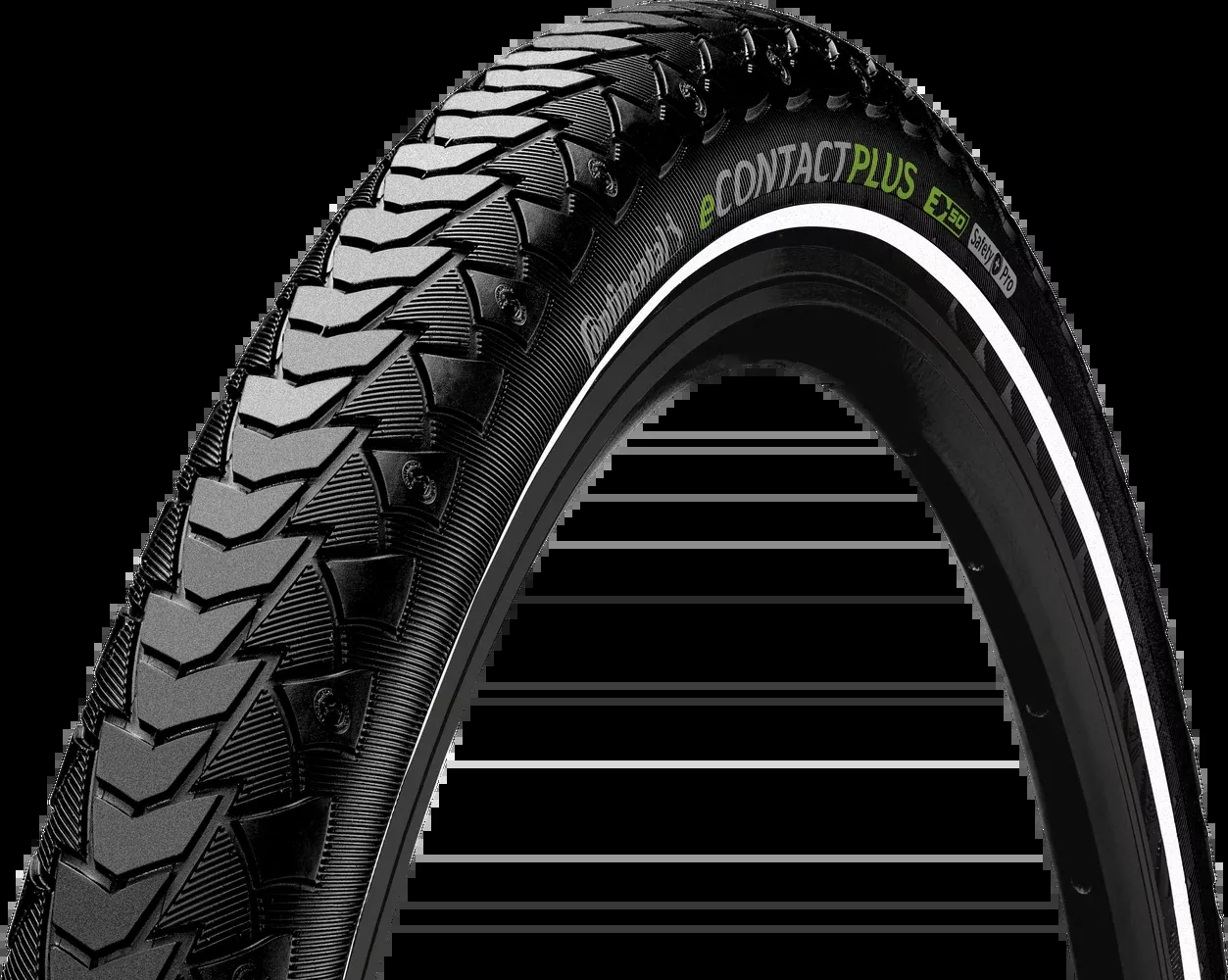 Continental eContact+ E-Bike Tyre 27.5×2.50” Black E-50