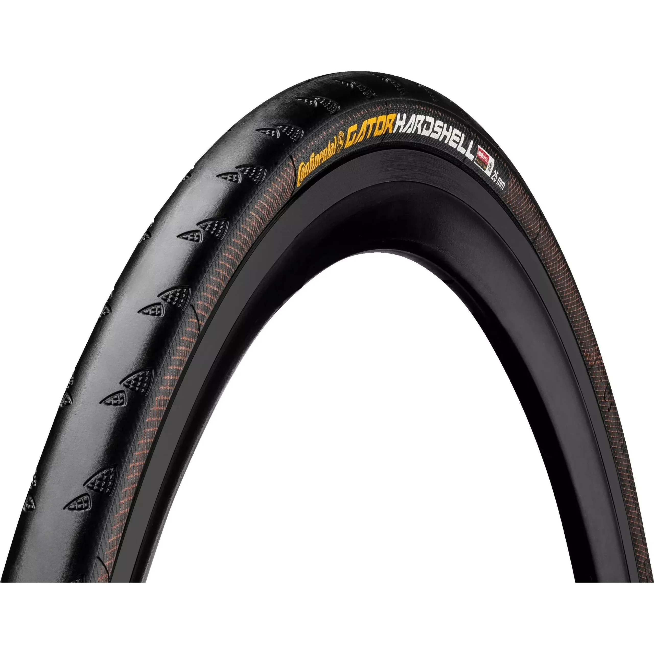 Continental GatorSkin Hardshell Folding Road Tyre 700x25c Black
