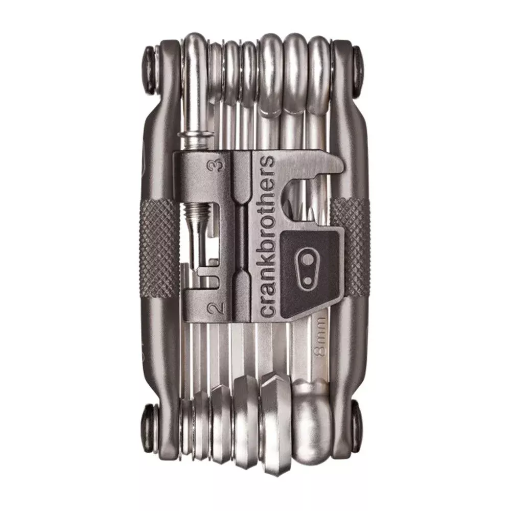 Crankbrothers 19 in 1 Multi Tool Nickel w/ Flask