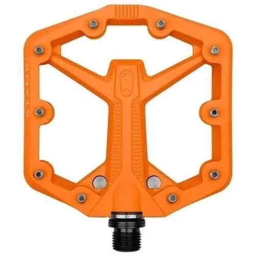Crankbrothers Stamp 1 Gen 2 Flat MTB Pedals Small Orange