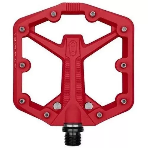 Crankbrothers Stamp 1 Gen 2 Flat MTB Pedals Small Red