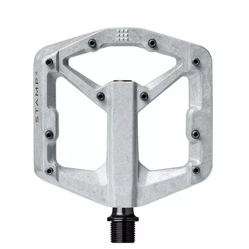 Crankbrothers Stamp 2 Pedals Small Gen 2 Raw Silver