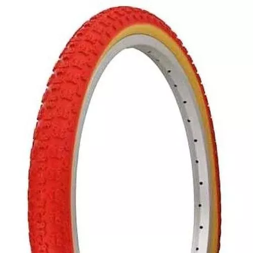 CST Comp 3 C714 BMX Tyre 20 x 2.125” Red/Skin Wall