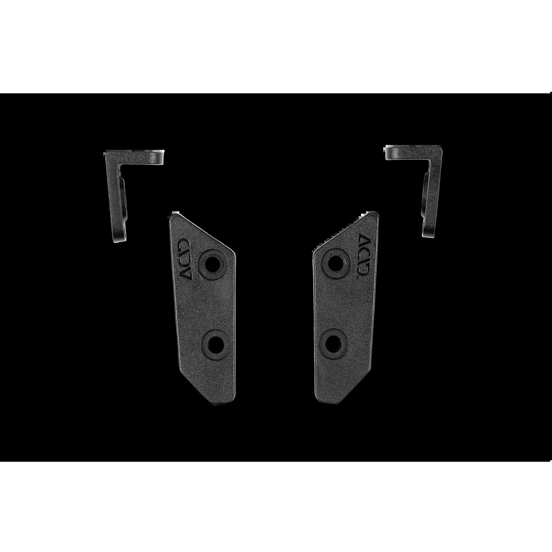 Cube ACID Fork Adapter for Mudguard Stays Screw Mount 1.0/2.0 black