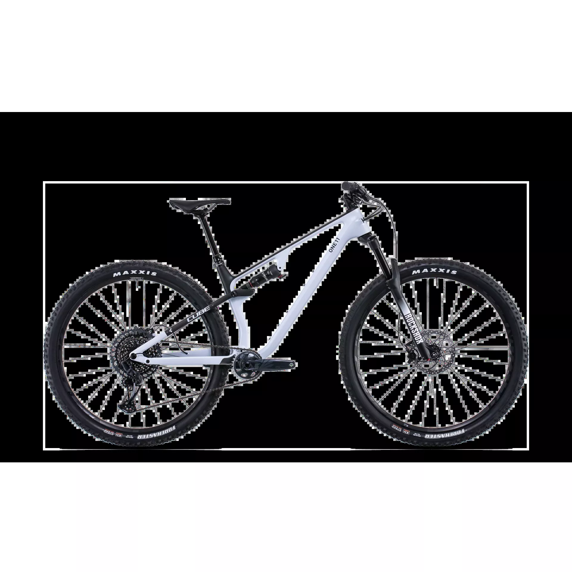 Cube AMS ONE11 C:68X Pro XC Mountain Bike Flash White ‘n’ Carbon