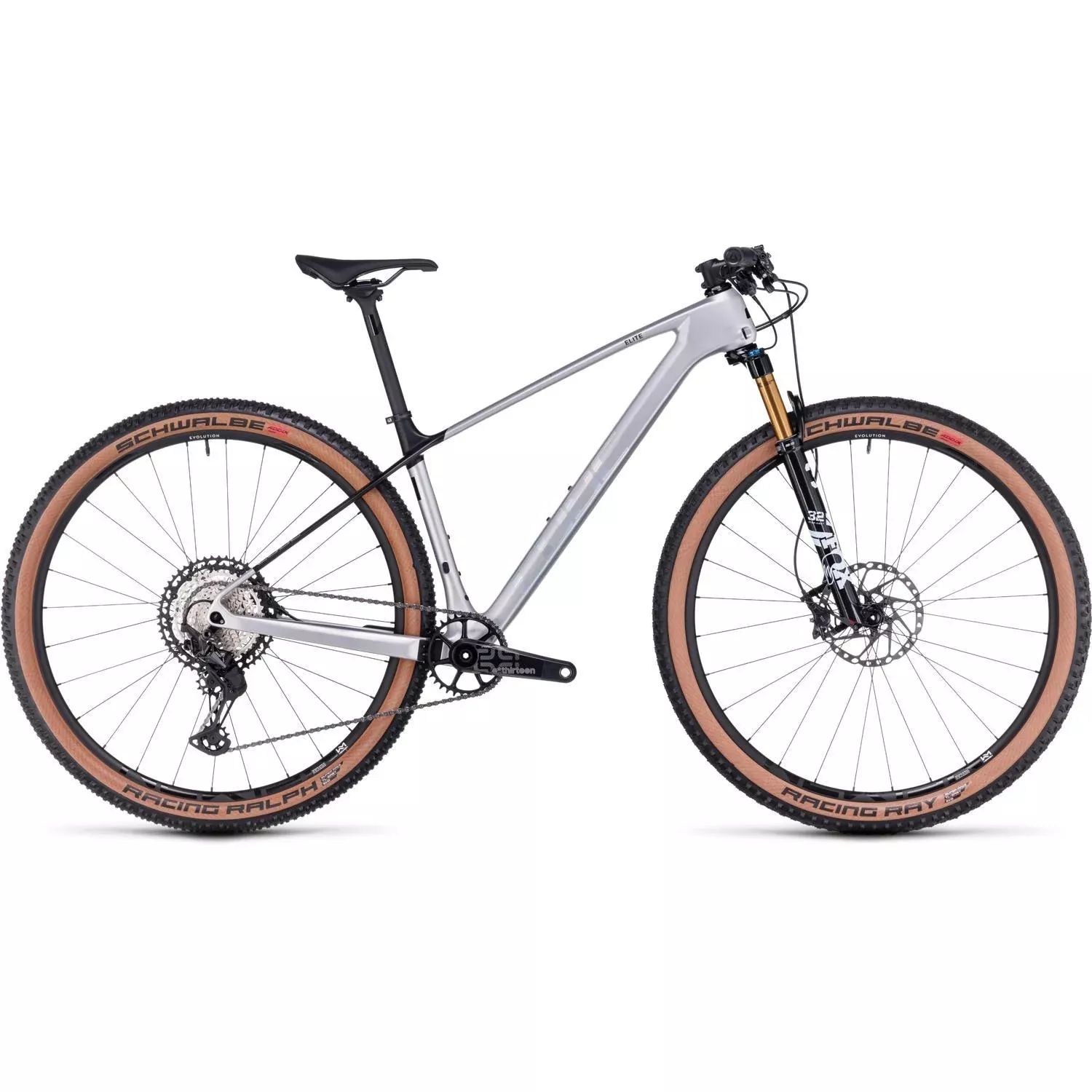 Cube Elite C62 Pro Cross-Country Bike Silver’n’Carbon