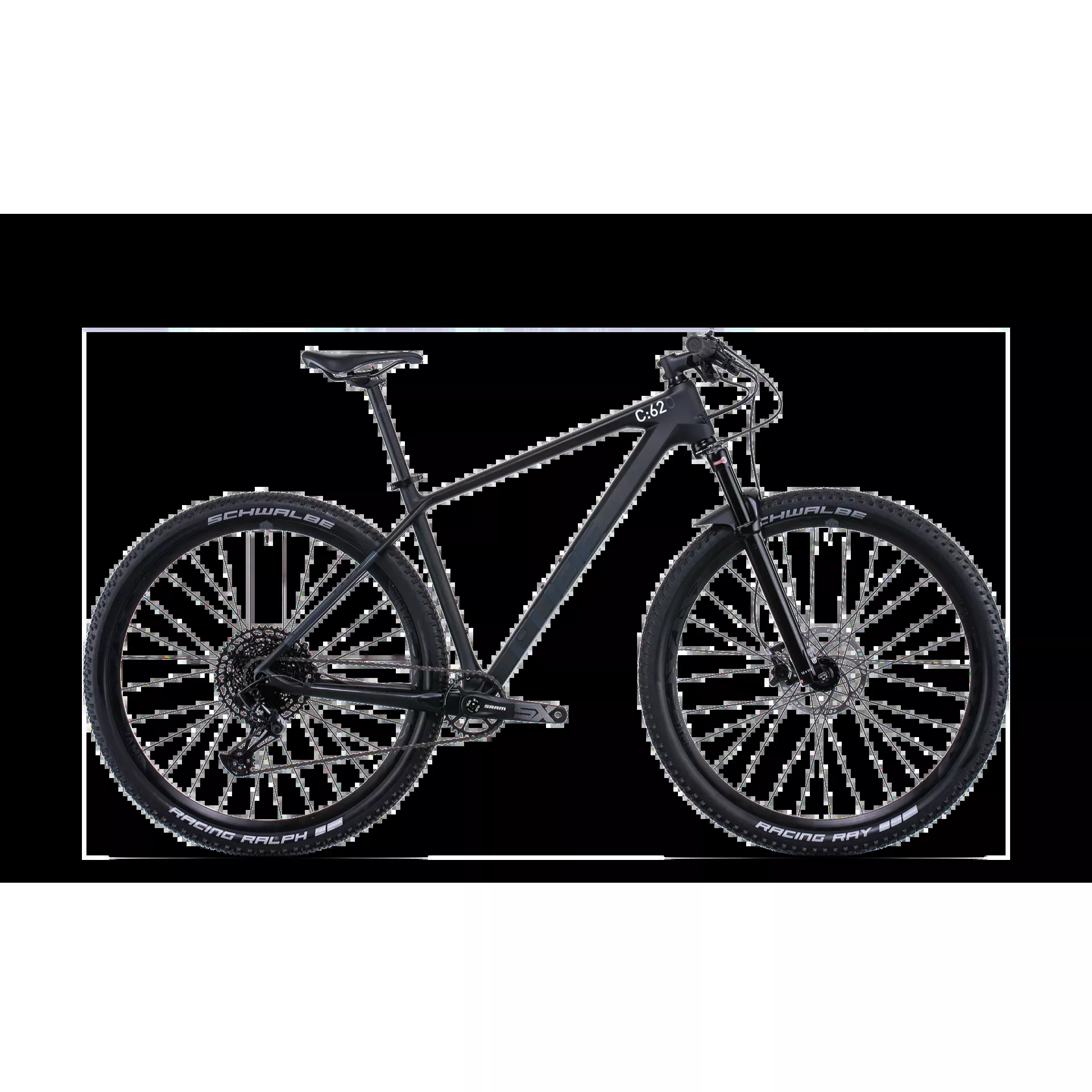 Cube Reaction C:62 ONE Hardtail Mountain Bike Carbon Grey