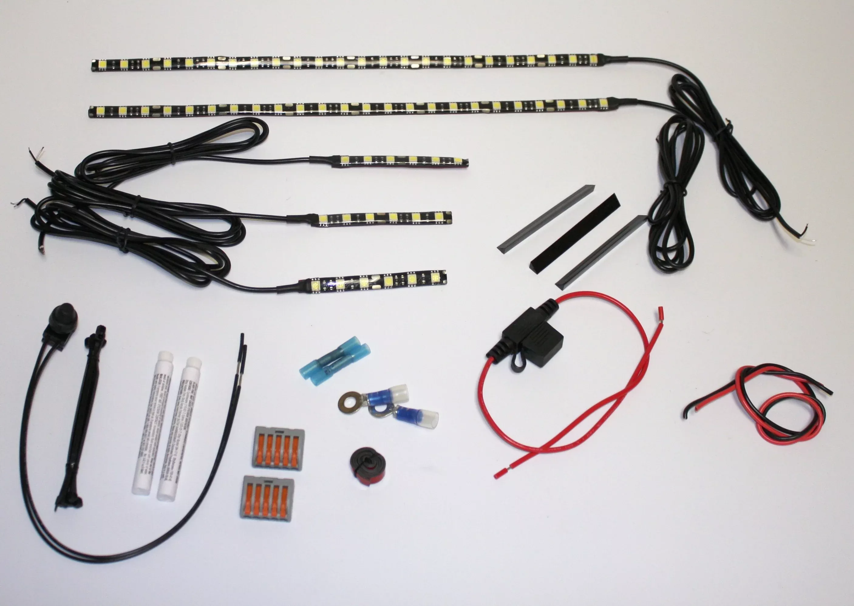 Custom Dynamics MagicFlex 2 Red Cruiser LED Accent Light Engine Kit Harley
