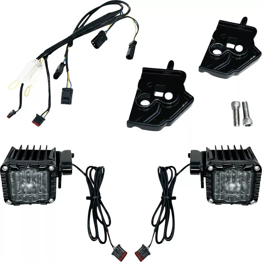 Custom Dynamics Shark Demon LED Front Turn Signals for 23-26 Street Glide