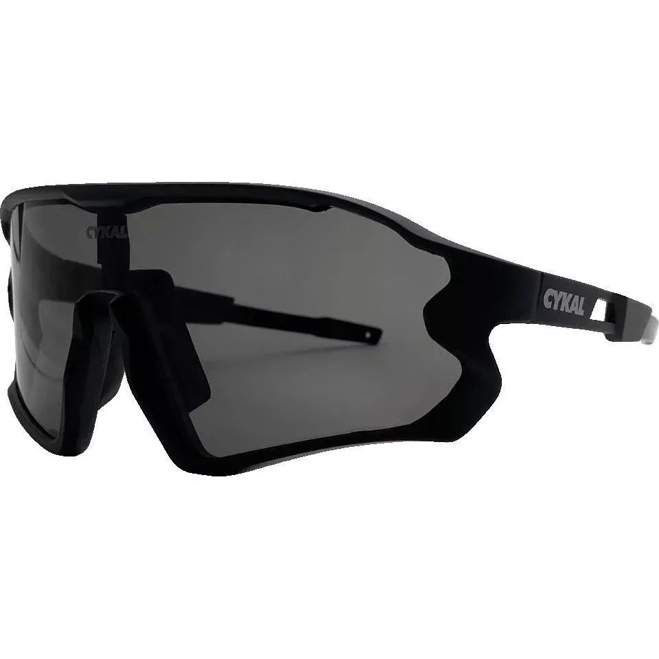 Cykal Enduro Sunglasses Matte Black – Grey Lens