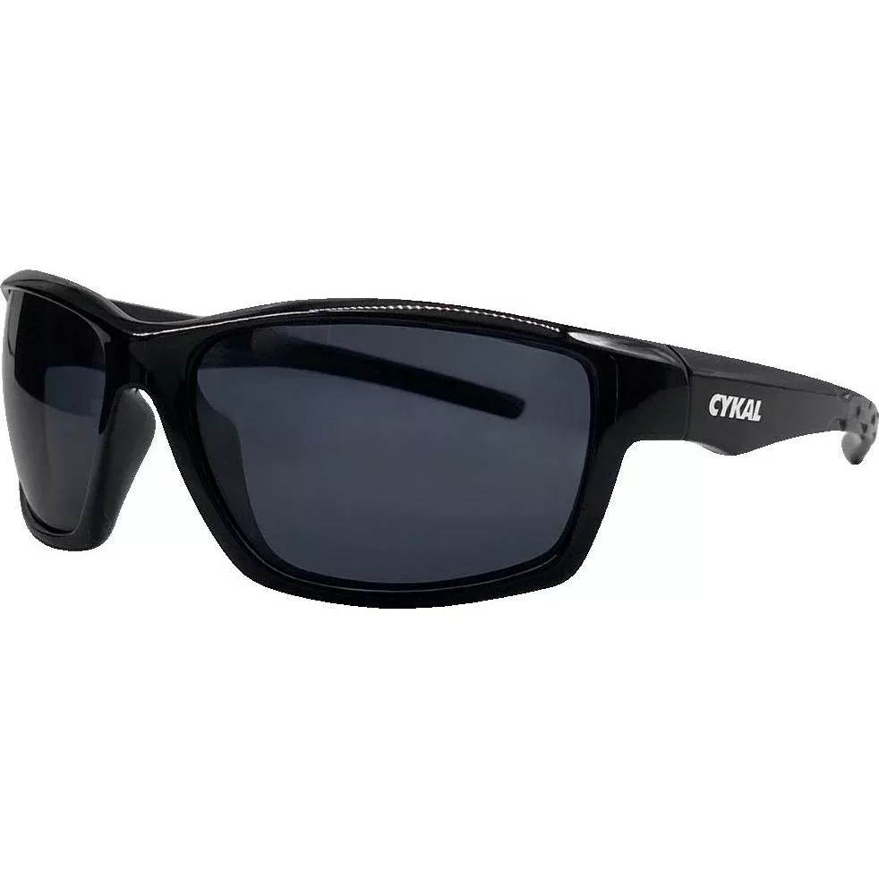 Cykal Speed Polarised Sunglasses Black Gloss – Grey Lens