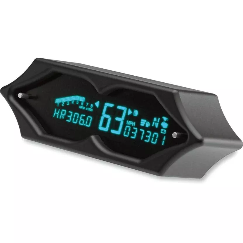 Dakota Digital MCV-7200-K Black Spike 7000 Series Speedometer Tachometer