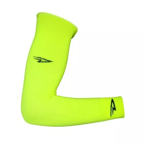 DeFeet Armskin D-Logo Arm Warmer Hi-Vis Yellow