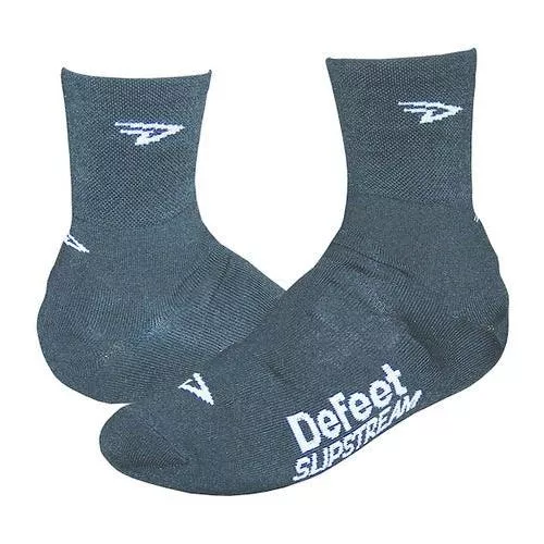 DeFeet Slipstream D-Logo 4″ Shoe Covers Black