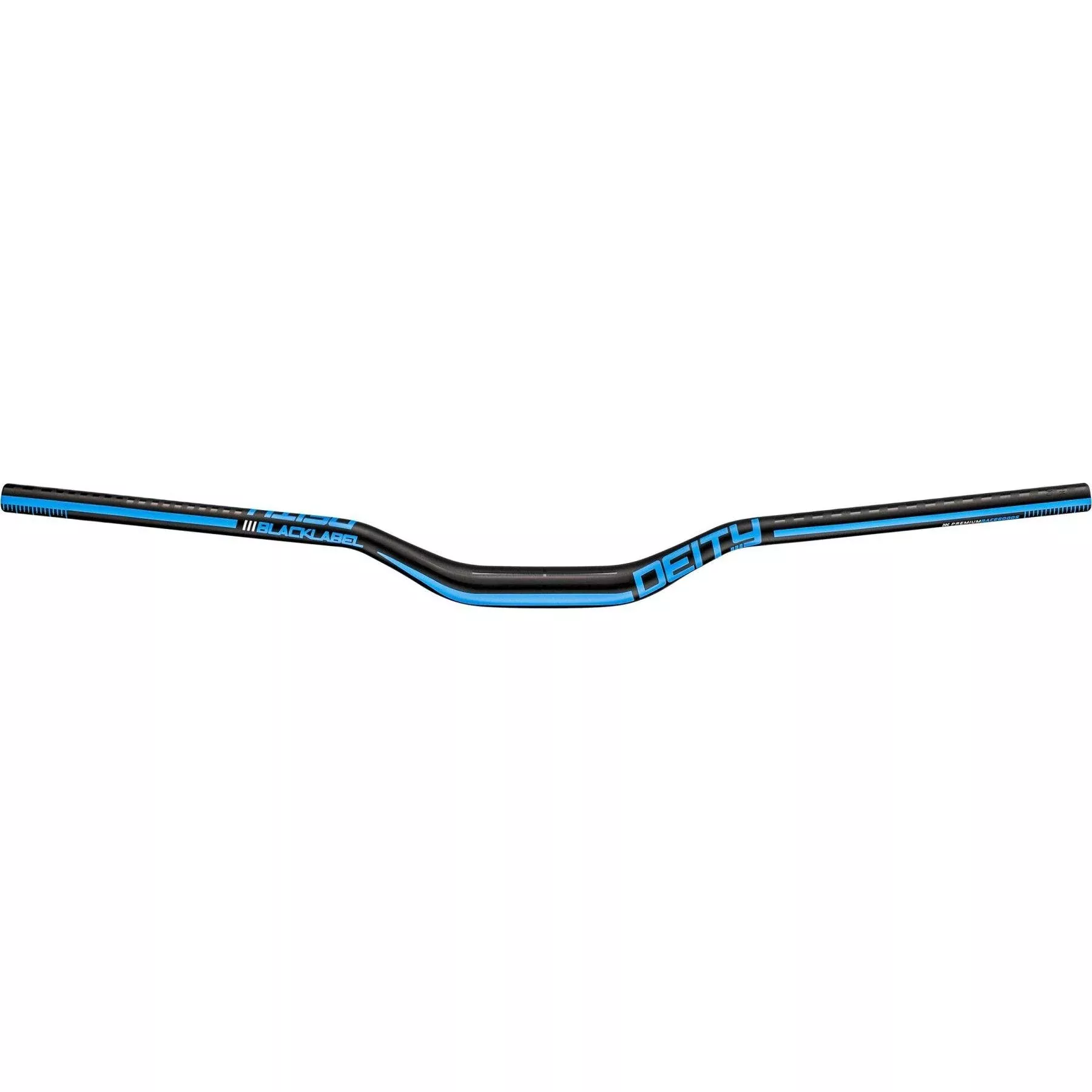 Deity Blacklabel Handlebar 800 x 15mm Rise 31.8mm Bore Blue