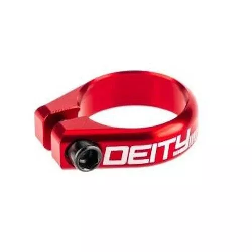 Deity Circuit Seatpost Clamp 34.9mm Red