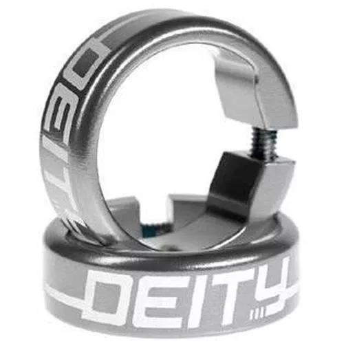 Deity Grip Clamp Only Silver