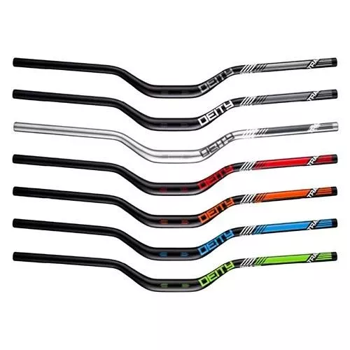 Deity Highside Handlebar 760 x 50mm Rise 31.8mm Bore Blue