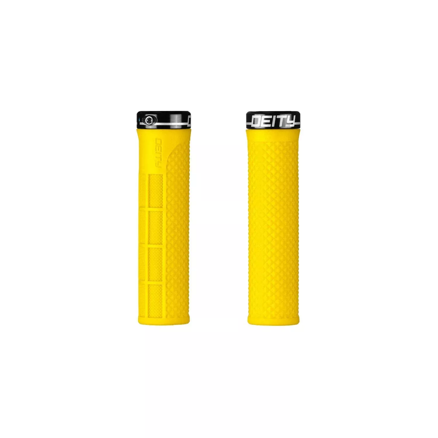 Deity Lockjaw Grips Yellow Limited Edition