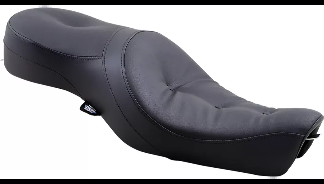 Drag Low-Profile Wide Touring Pillow Style Seat 4 Harley 04-22 XL Models