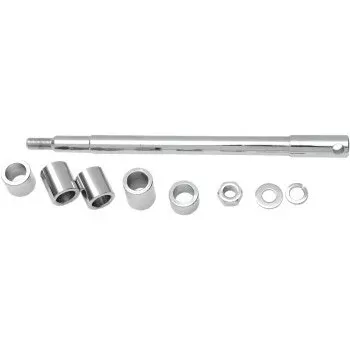 Drag OE 16-0250-BC Chrome Front Axle Kit Harley 86-99 FLST Fat Boy Softail