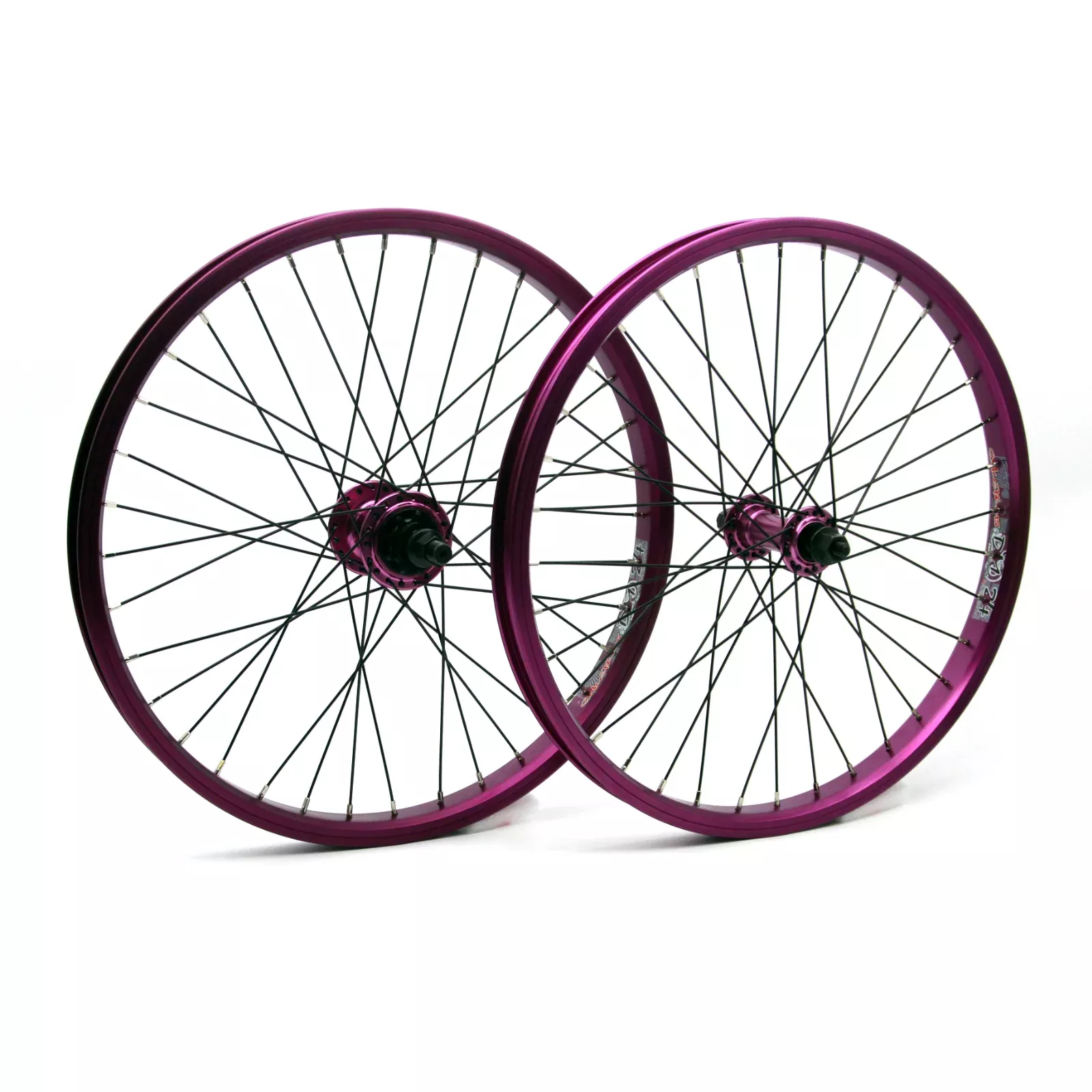 DRS Expert BMX Wheelset Purple