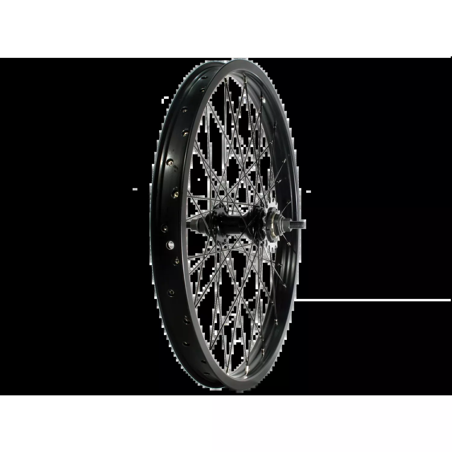 DRS Rear BMX Wheel 20in Black