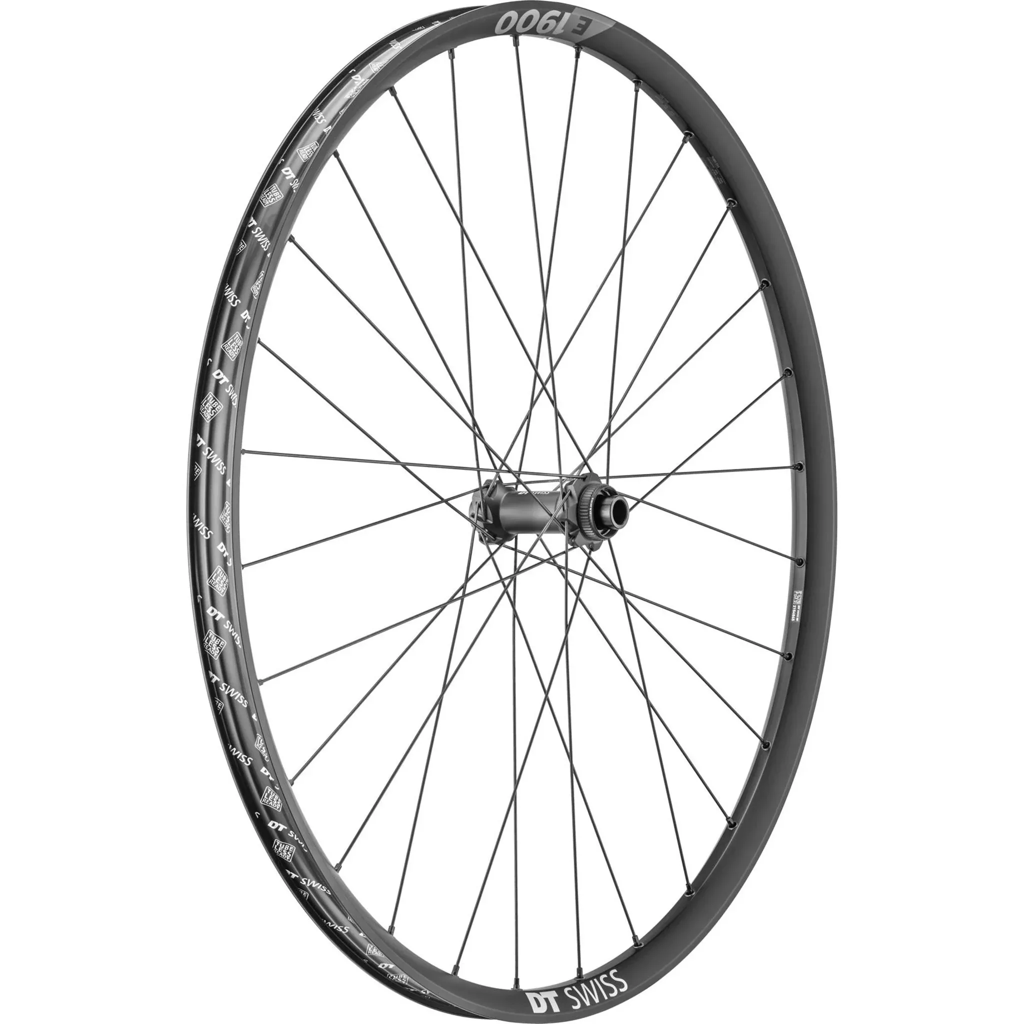 DT Swiss E1900 Alloy Spline 30 Boost Front MTB Wheel 29”