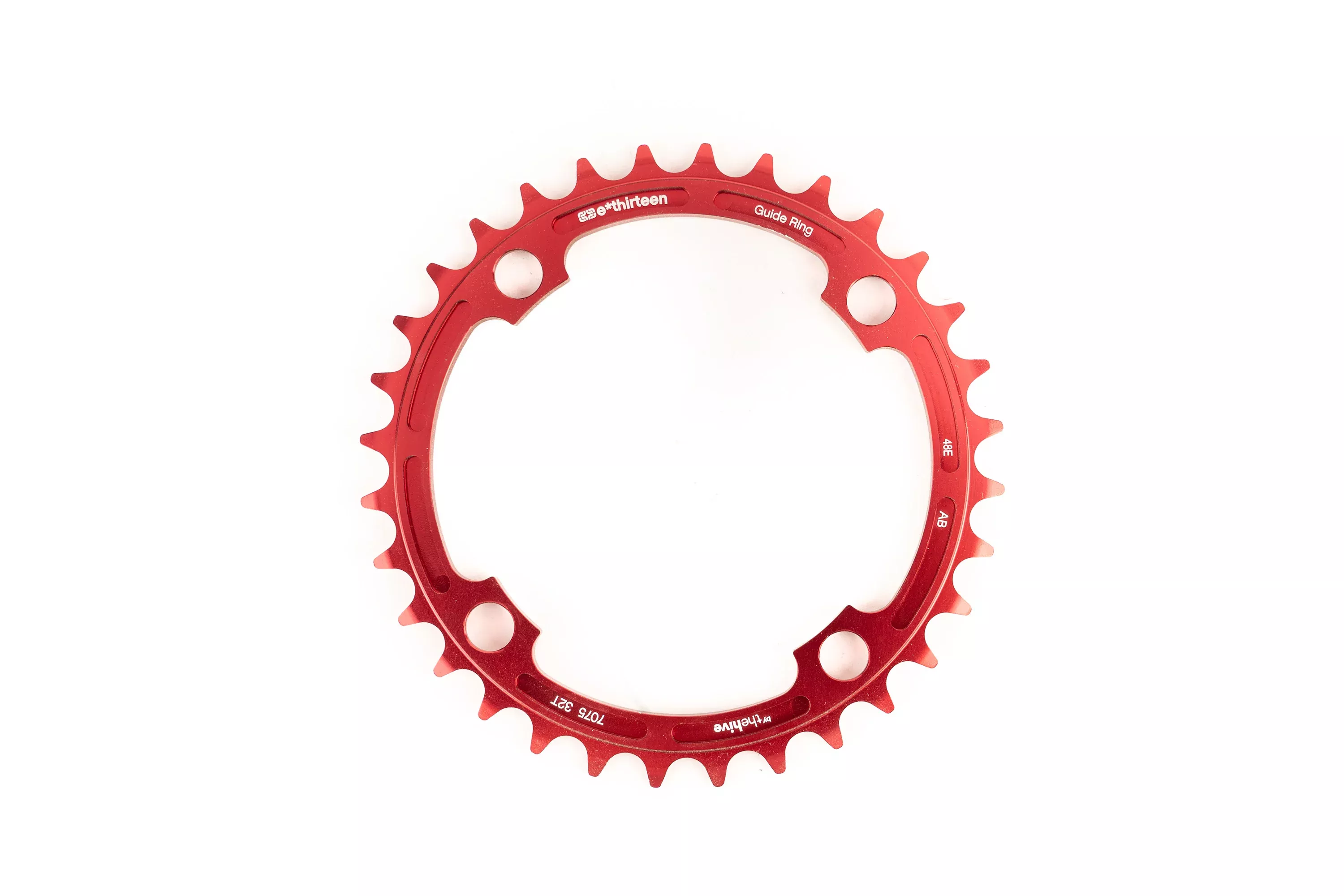 e*thirteen 32T 104bcd GuideRing Rkt Red