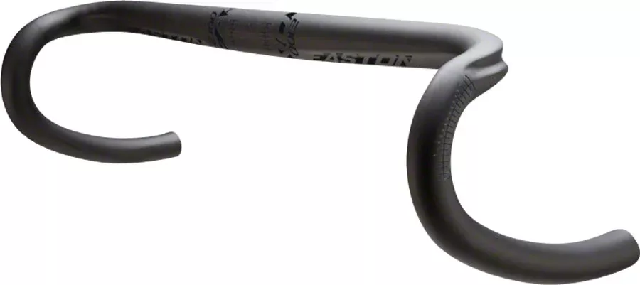 Easton E100 Drop Handlebar – Carbon, 31.8mm, 44cm, Black