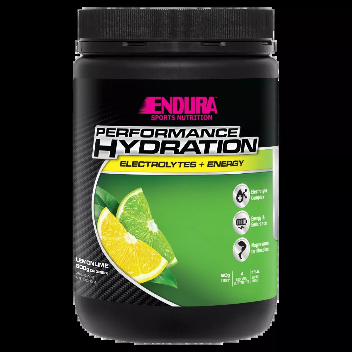 Endura Rehydration Performance Fuel 800g Lemon Lime