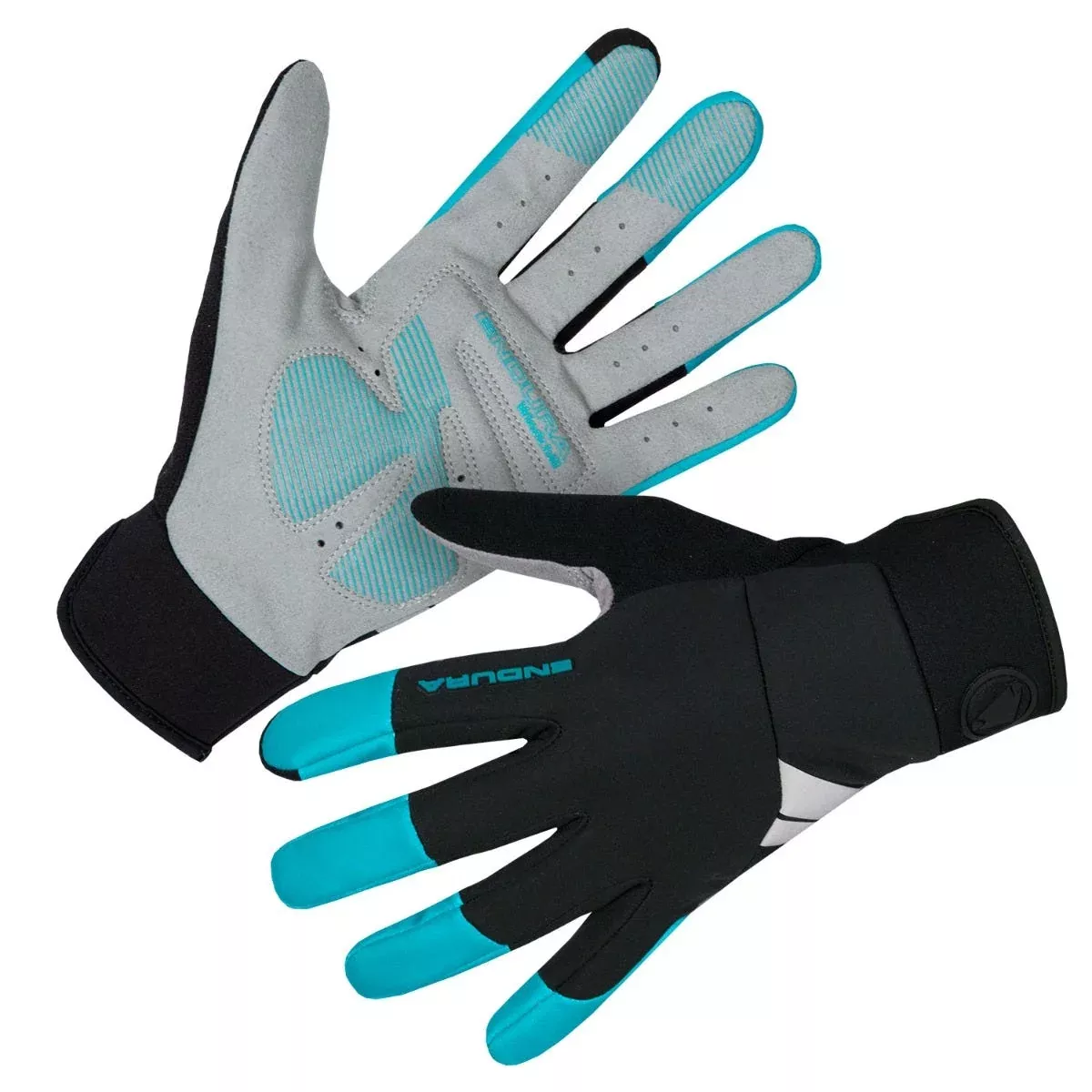 Endura Windchill Full Finger Women’s Gloves Pacific Blue