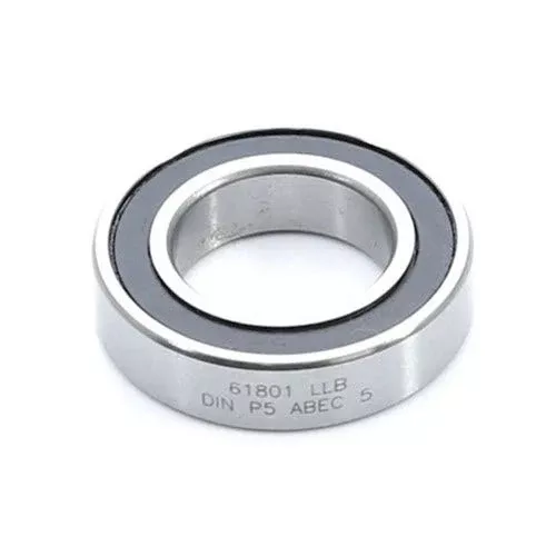 Enduro61801 LLB ABEC-5 RADIAL BRNG (C3) HUB - 12 X 21 X 5MM