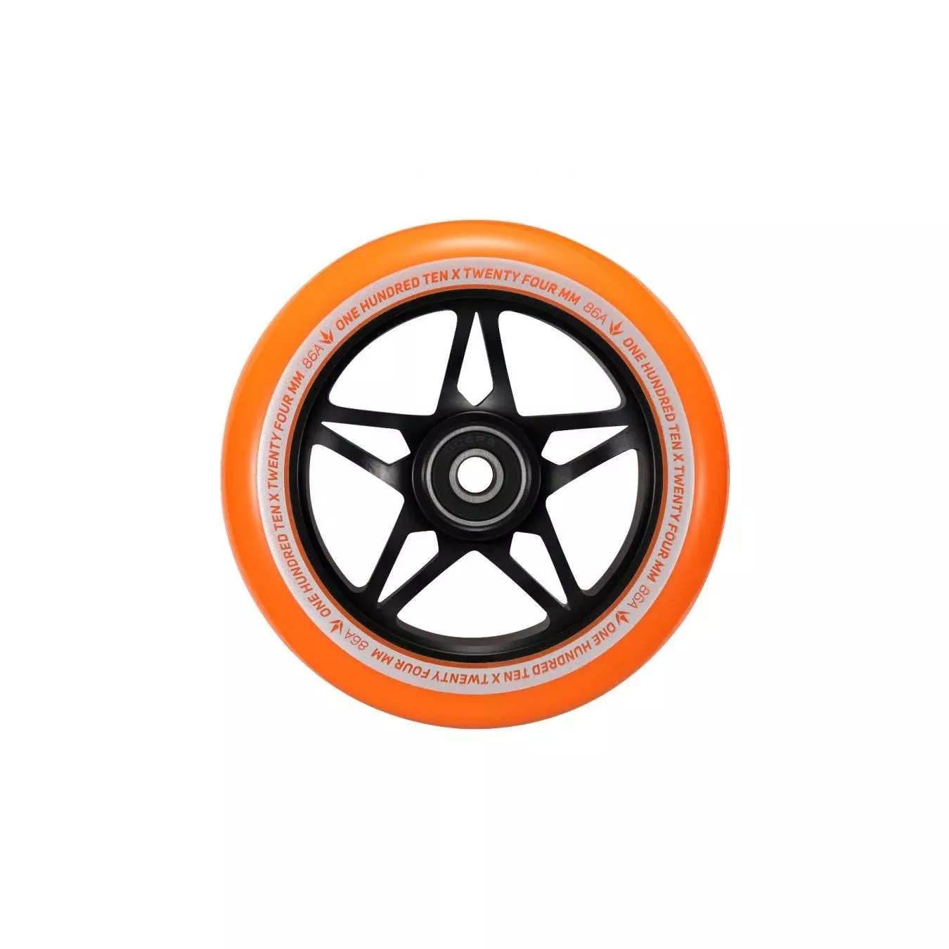 Envy S3 Scooter Wheel (1pc) 110mm Black/Orange