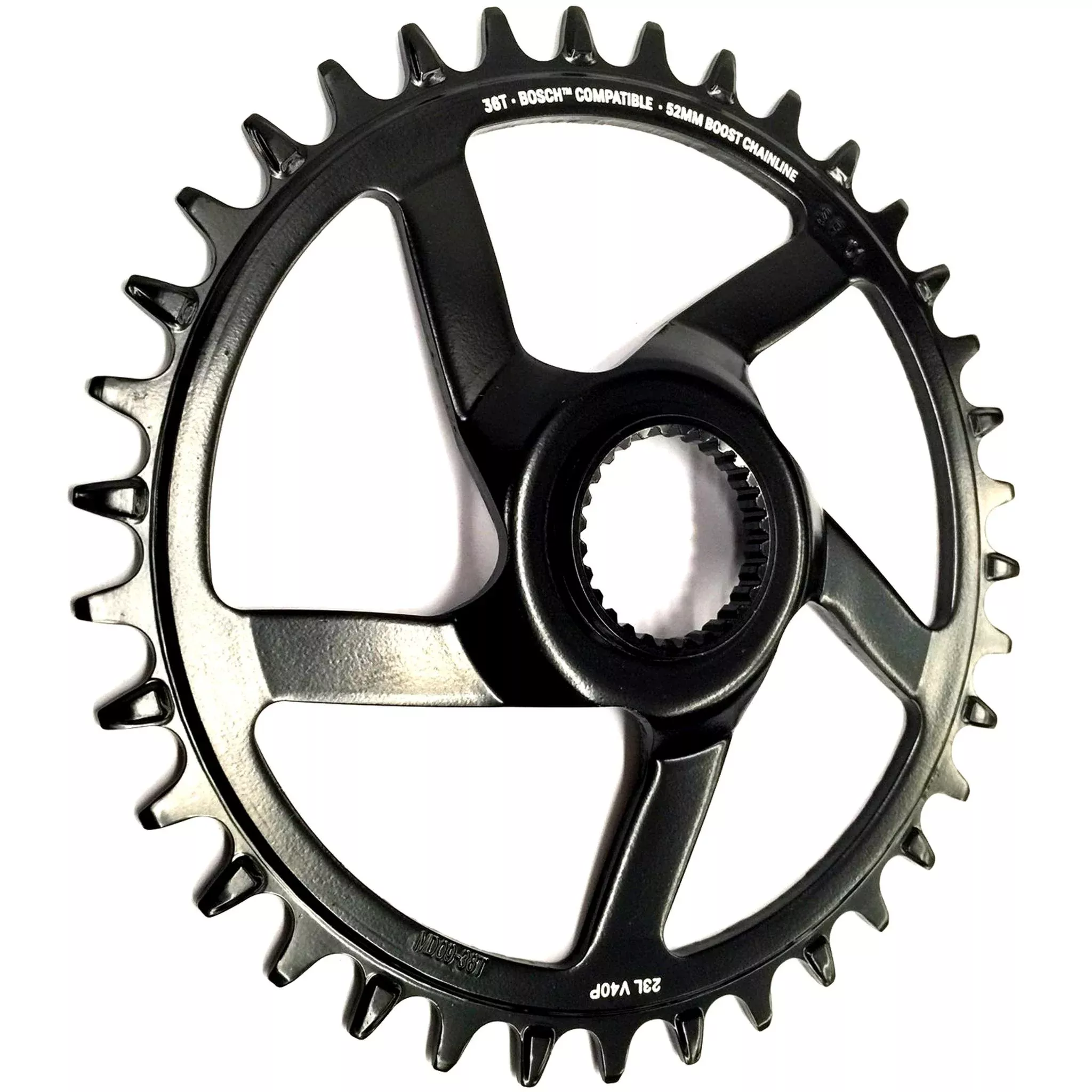 ethirteen espec Bosch CX Gen4 Direct Mount MTB Chainring 38T Black