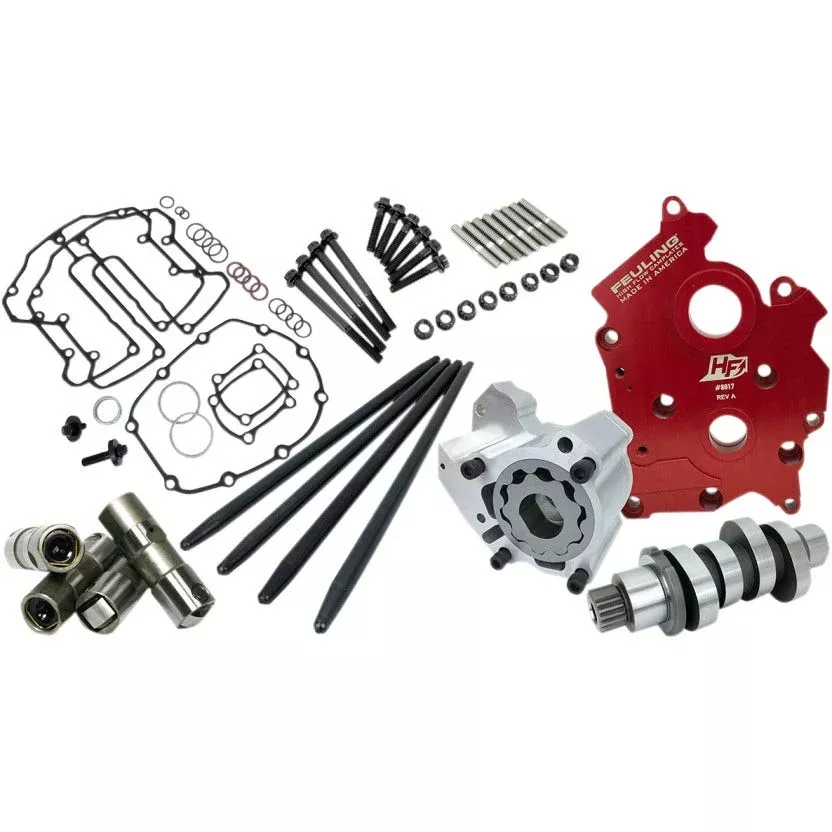 Feuling Complete HP+ Reaper Cam Chest Kit W/ Lifters Pump & Plate Harley M8