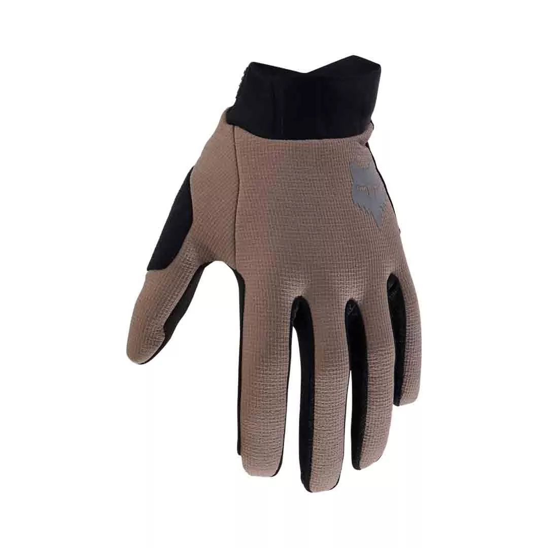 FOX Defend Full Finger Lunar Fire Gloves Adobe Red 2023