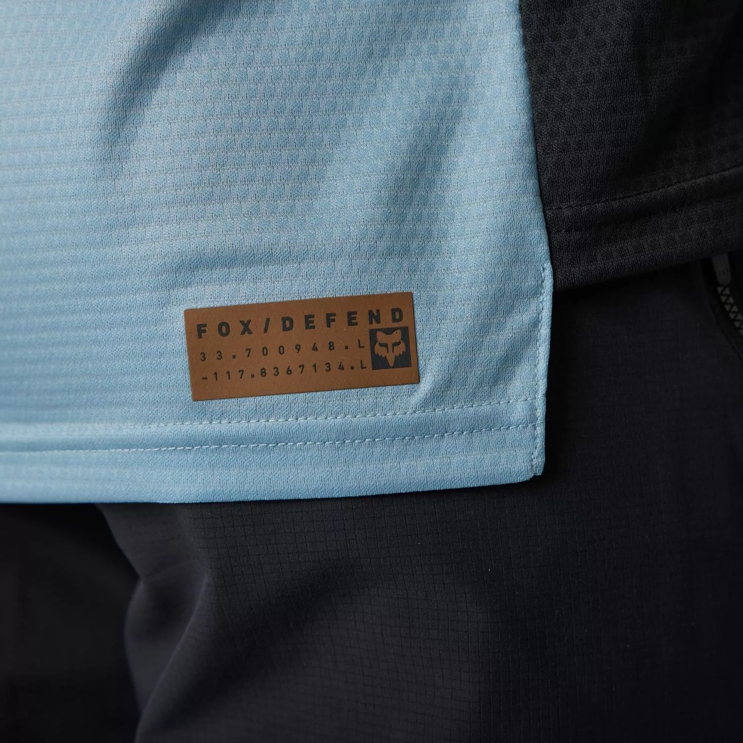 FOX Defend Short Sleeve Jersey Gunmetal Grey