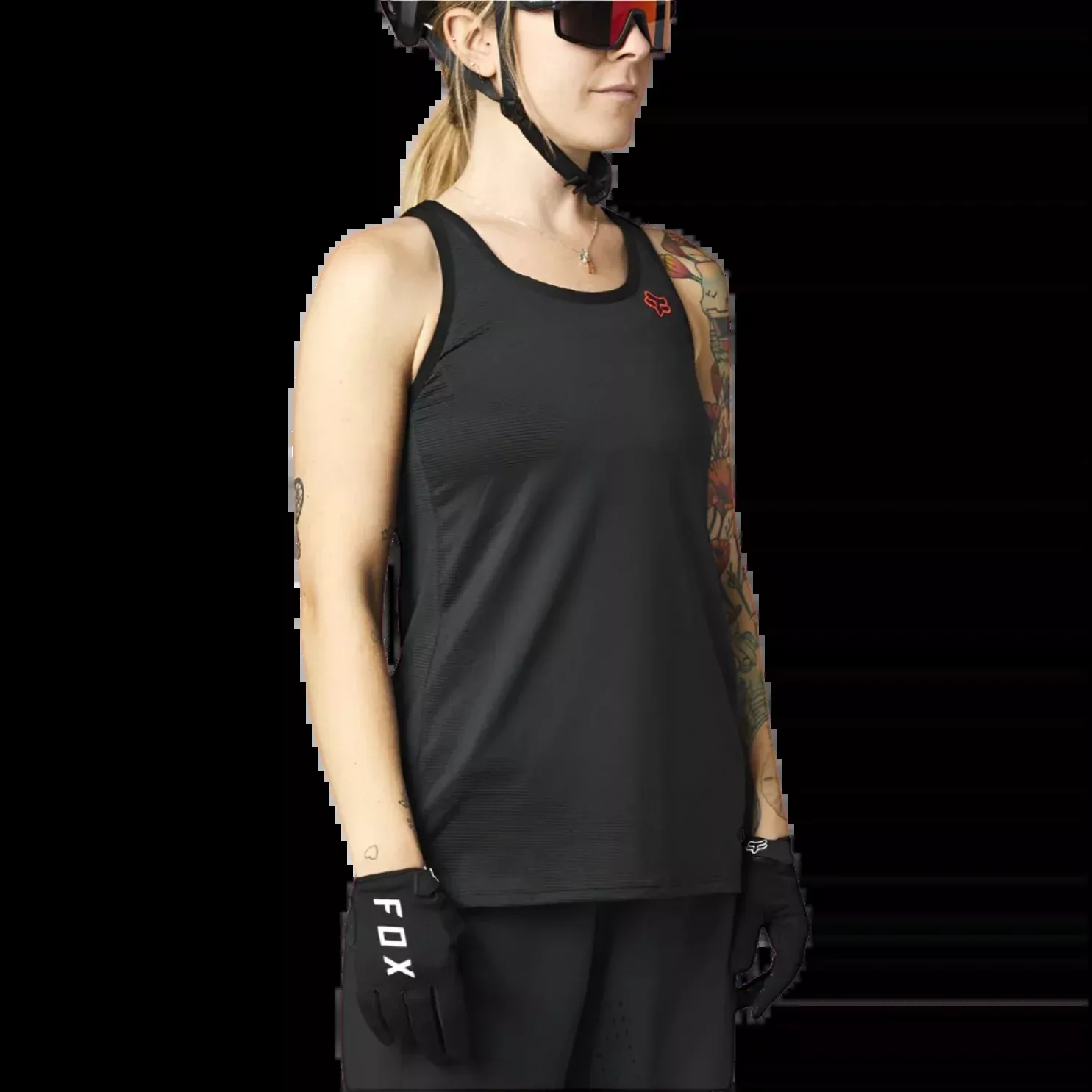FOX Flexair Tank Sleeveless Women's Jersey Black